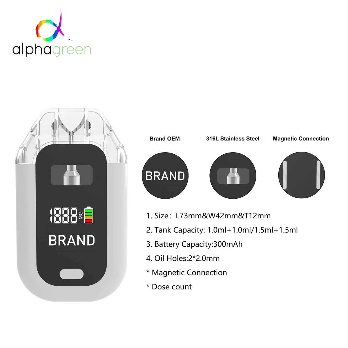 1g 1g dual chamber disposable with Smart Screen 4 1g 1g dual chamber disposable with Smart Screen 4